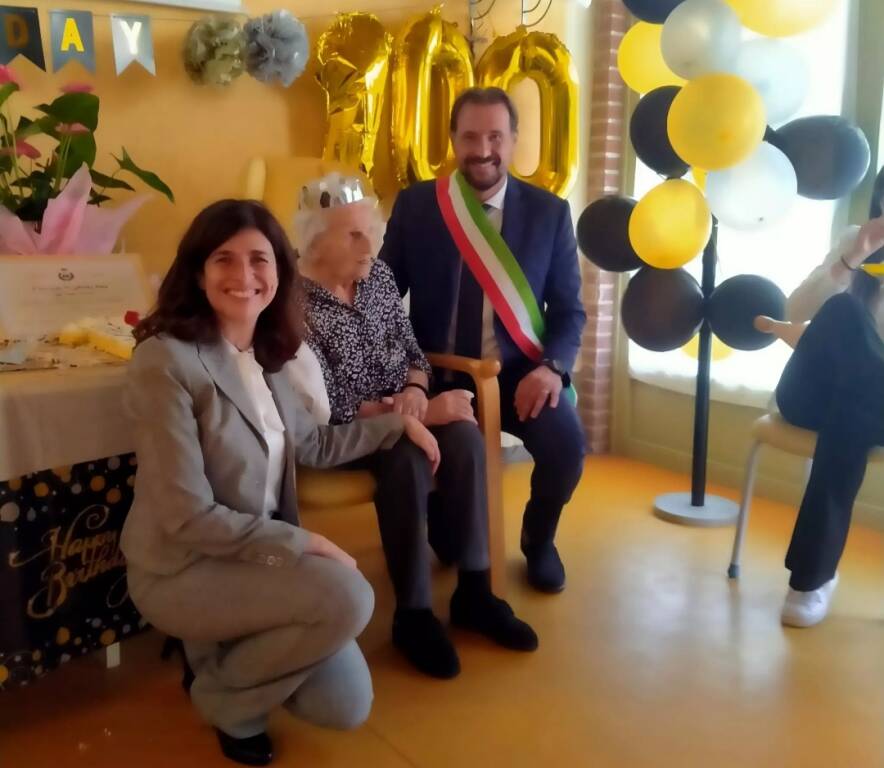 Lagnasco, “Don Eandi” in festa per i 100 anni di Margherita Battaglio