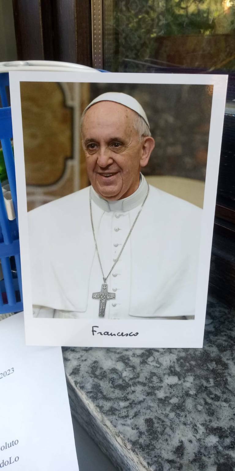 Papa Francesco asilo Rivoira Boves