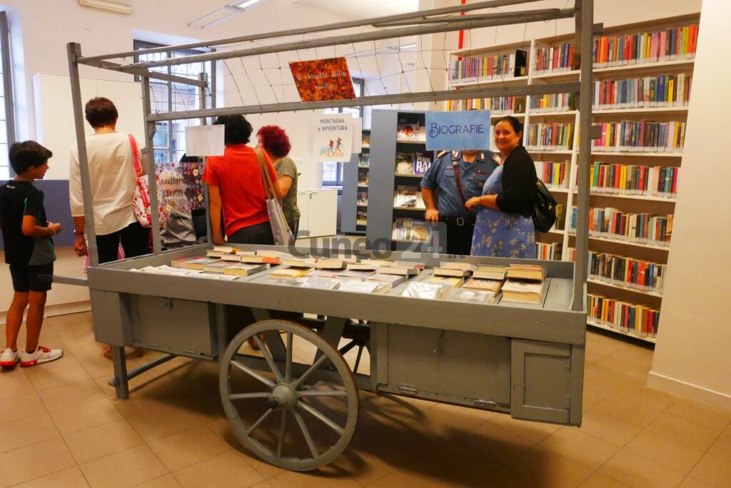 Le immagini della ristrutturata e rinnovata Biblioteca di Boves