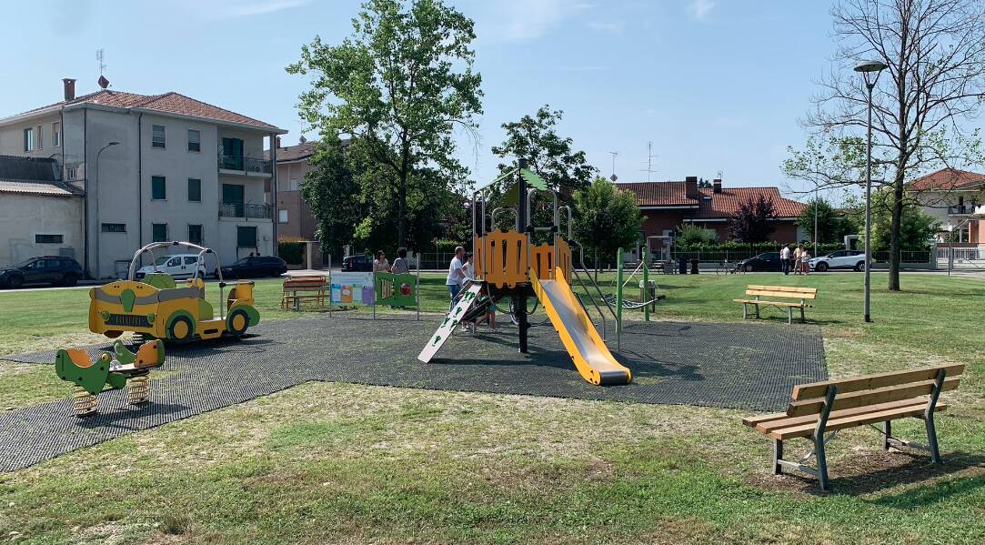A Savigliano c’è un nuovo parco giochi inclusivo