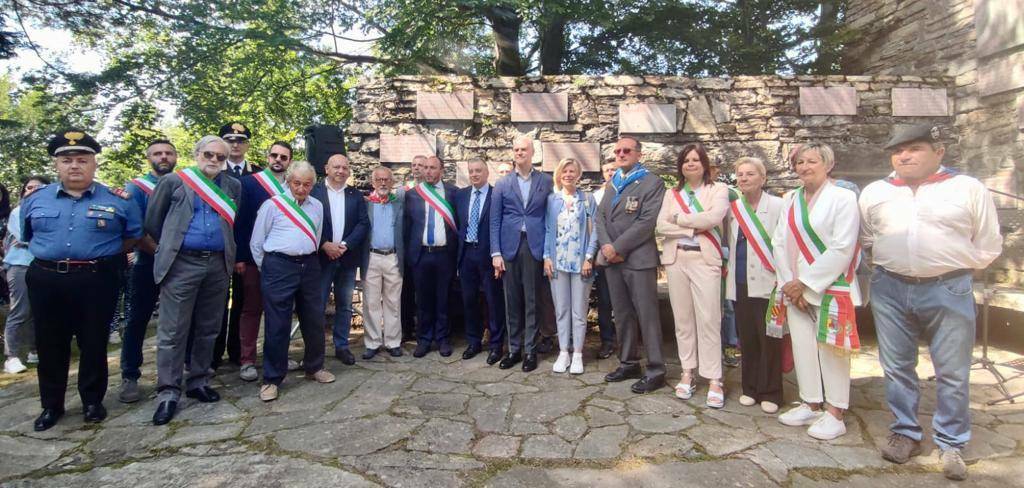 Il ministro Zangrillo al 78º Anniversario della Liberazione a Montoso di Bagnolo Piemonte