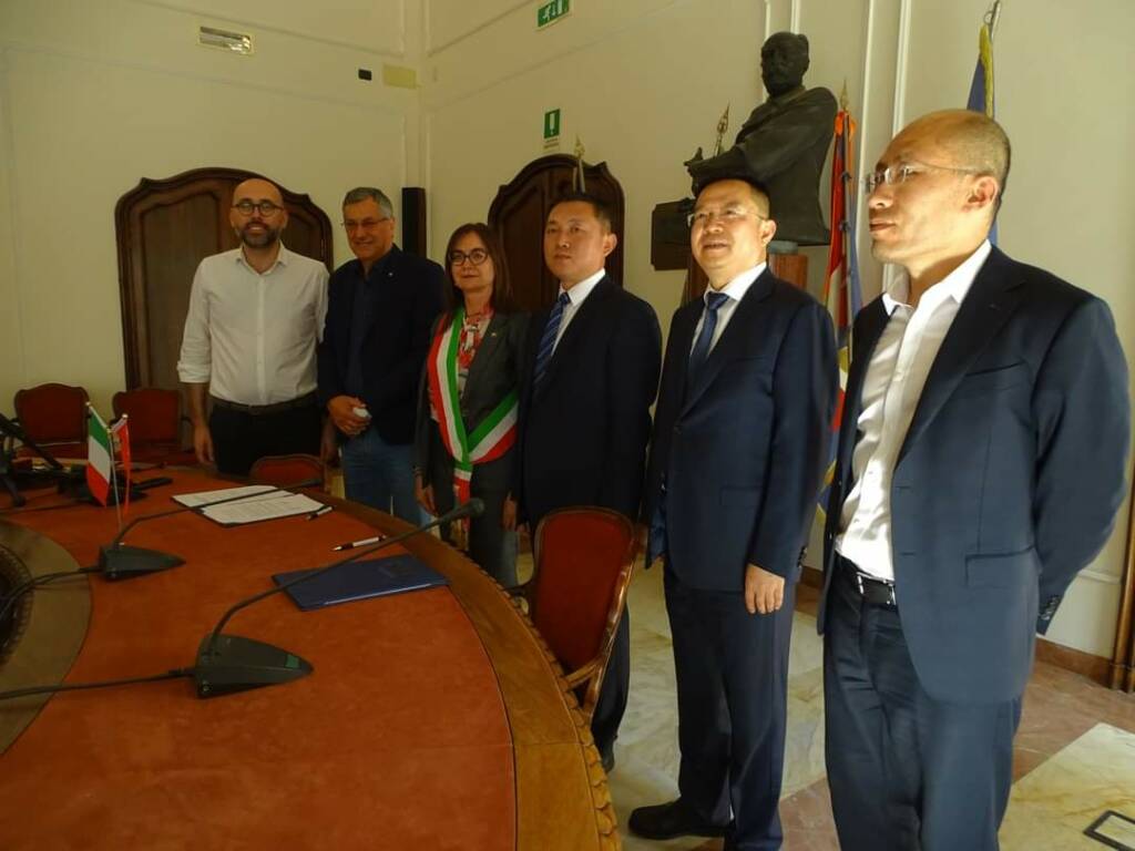 Incontro delegazione cinese in provincia di Cuneo 