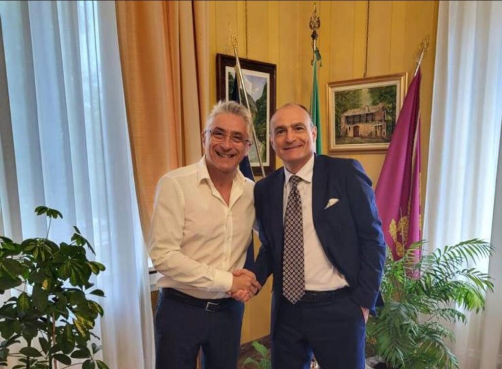 Alba, il sindaco Carlo Bo ha incontrato il nuovo questore Carmine Rocco Grassi