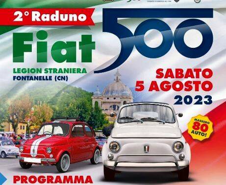 A Fontanelle di Boves un nuovo raduno di Fiat 500 e derivate