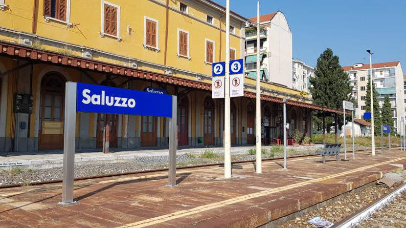 stazione Saluzzo (foto Granda in Azione)