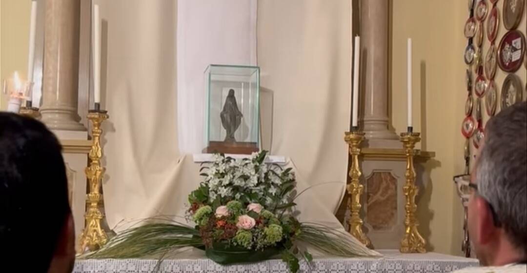 La statua della Vergine di Qaraqosh al Santuario di Sant’Anna di Vinadio fino al 31 agosto