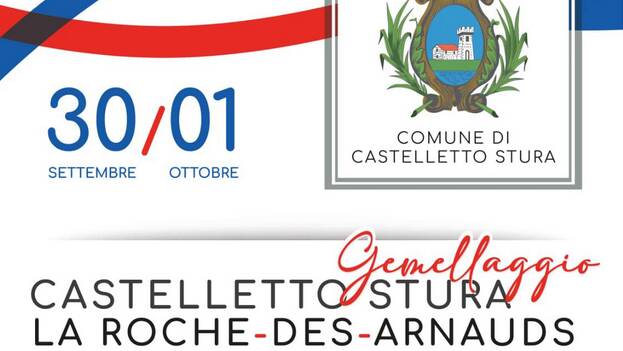 Castelletto Stura, si cercano famiglie per ospitare gli ospiti gemellati di La Roche-des-Arnauds