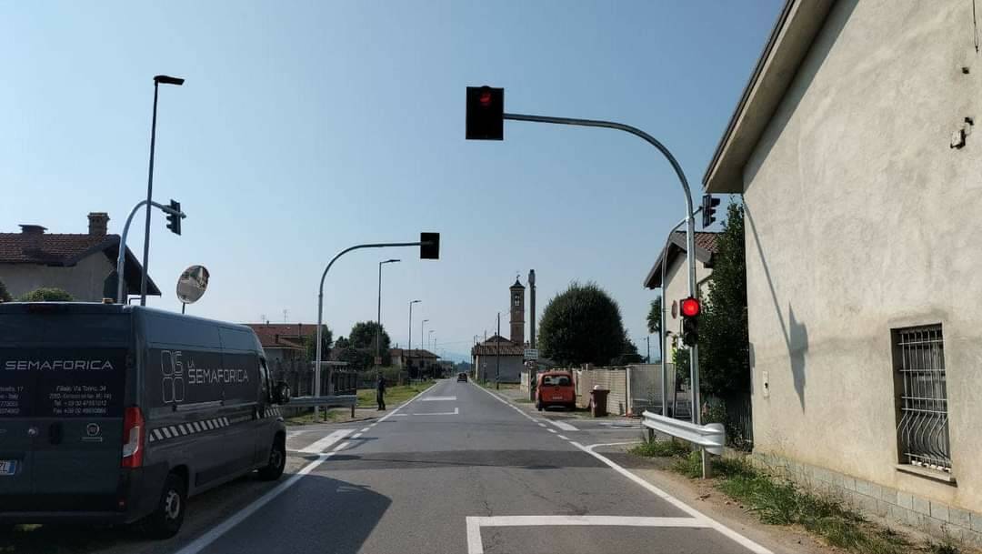 Busca, attivato il semaforo in frazione Bosco