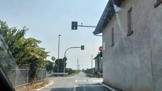 Busca, attivato il semaforo in frazione Bosco