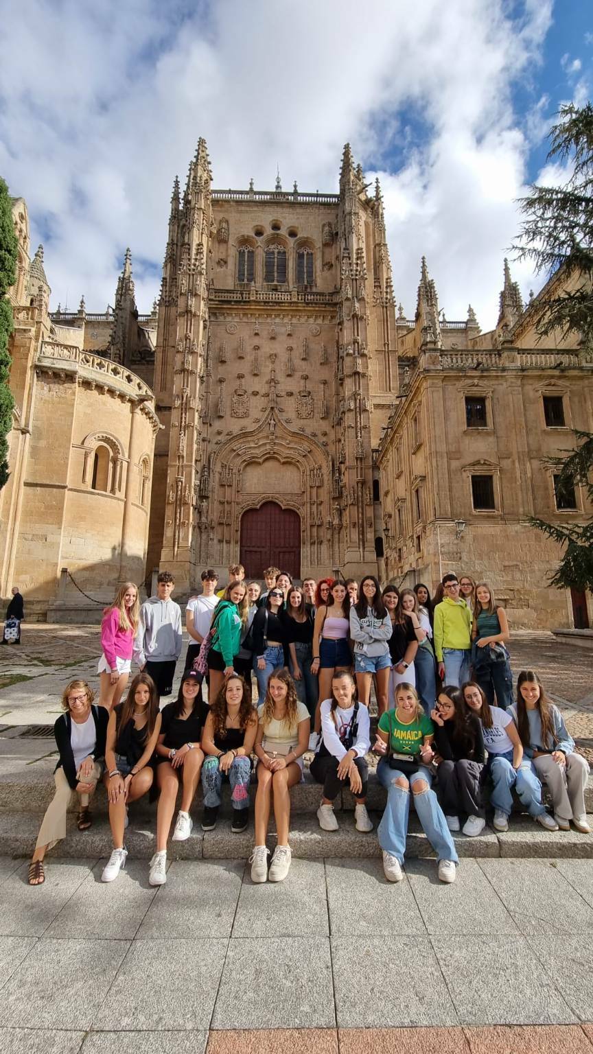 II Bonelli a Salamanca a practicar el español en la ciudad dorada