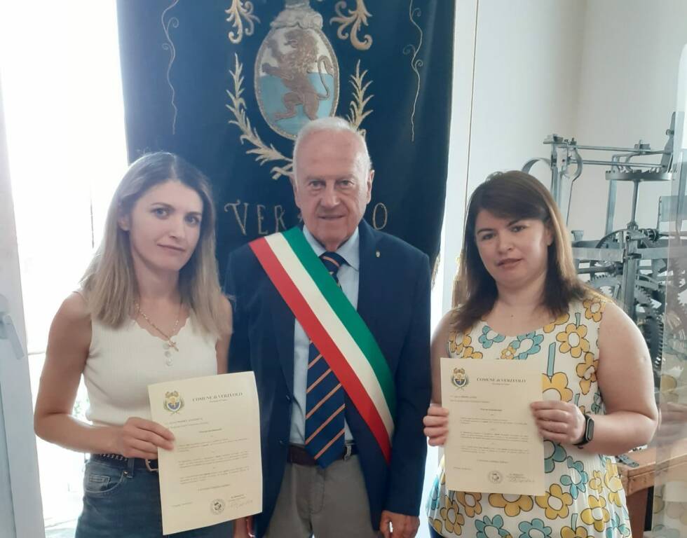 A Verzuolo due nuove cittadine italiane