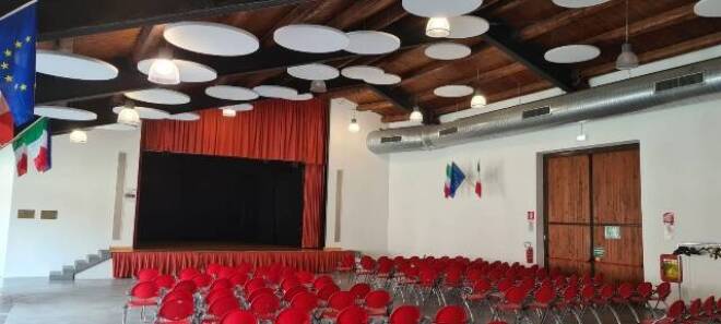 Moretta, a Cascina San Giovanni un intervento per migliorare l’acustica del salone
