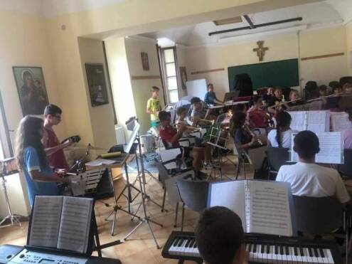 A Peveragno sono iniziati i corsi della Banda Musicale