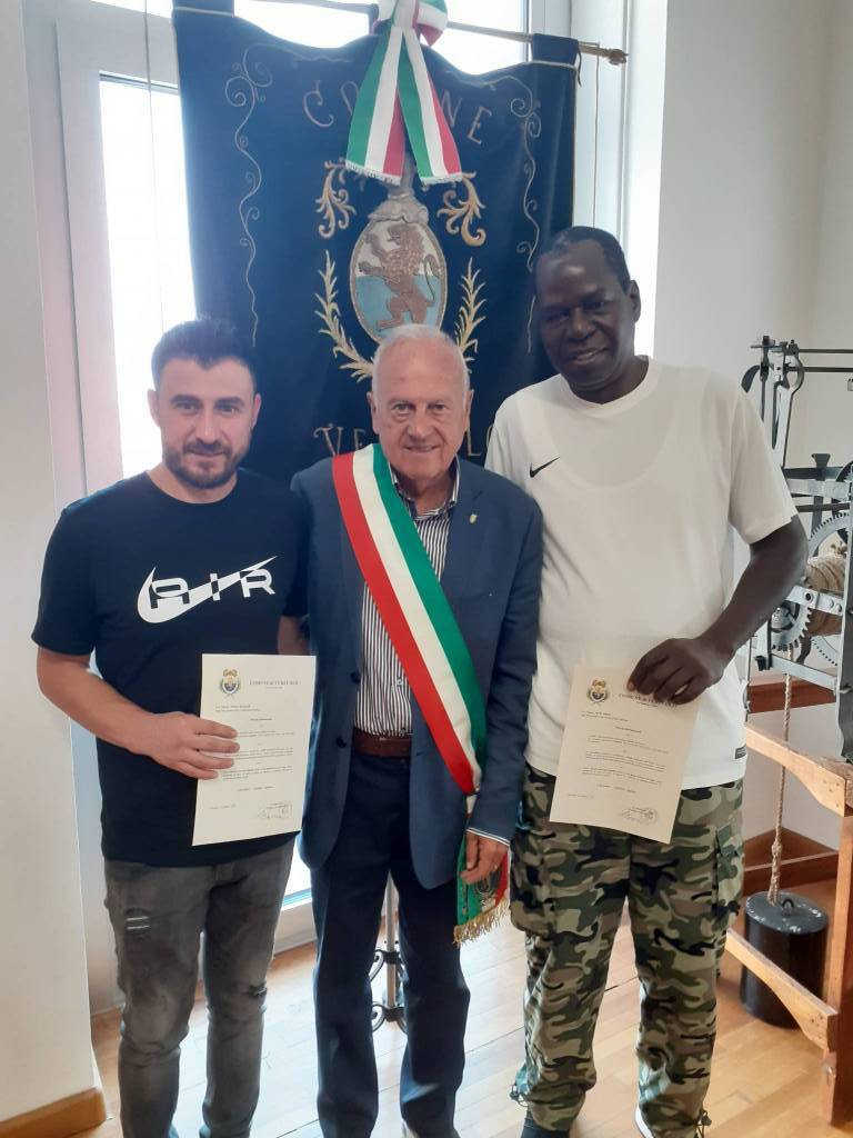 Verzuolo dà il benvenuto a due nuovi cittadini italiani
