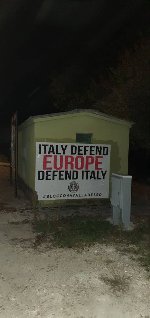 Immigrazione: a Cuneo, Alba e Bra CasaPound chiede “blocco navale per salvare l’Europa”