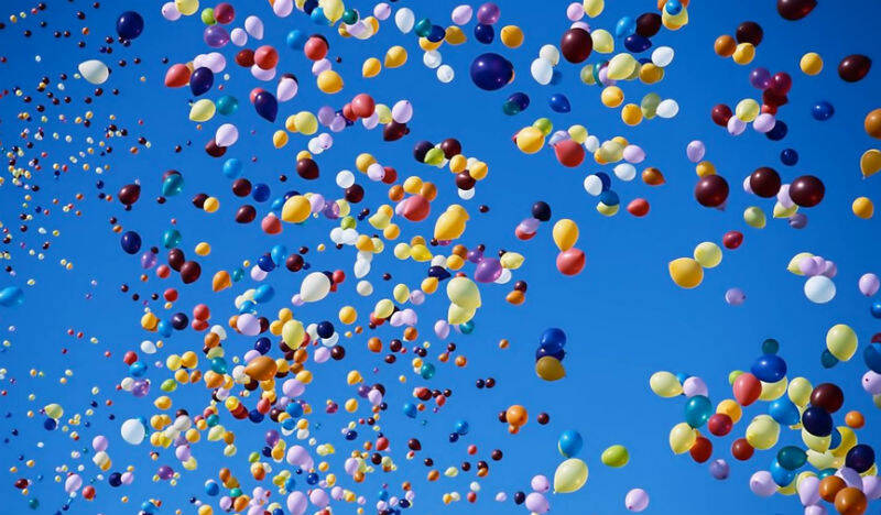 Niente più palloncini in massa rilasciati nei cieli di Cuneo