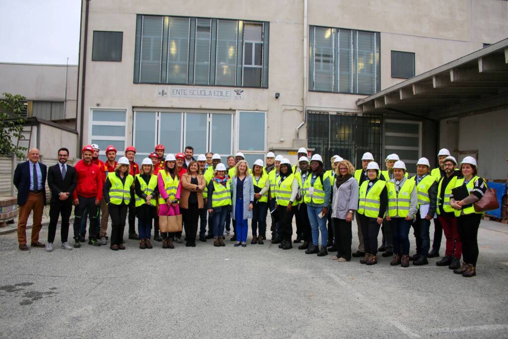 Scuola Edile di Cuneo riceve delegazione Nazioni Unite per salute e sicurezza sul lavoro 