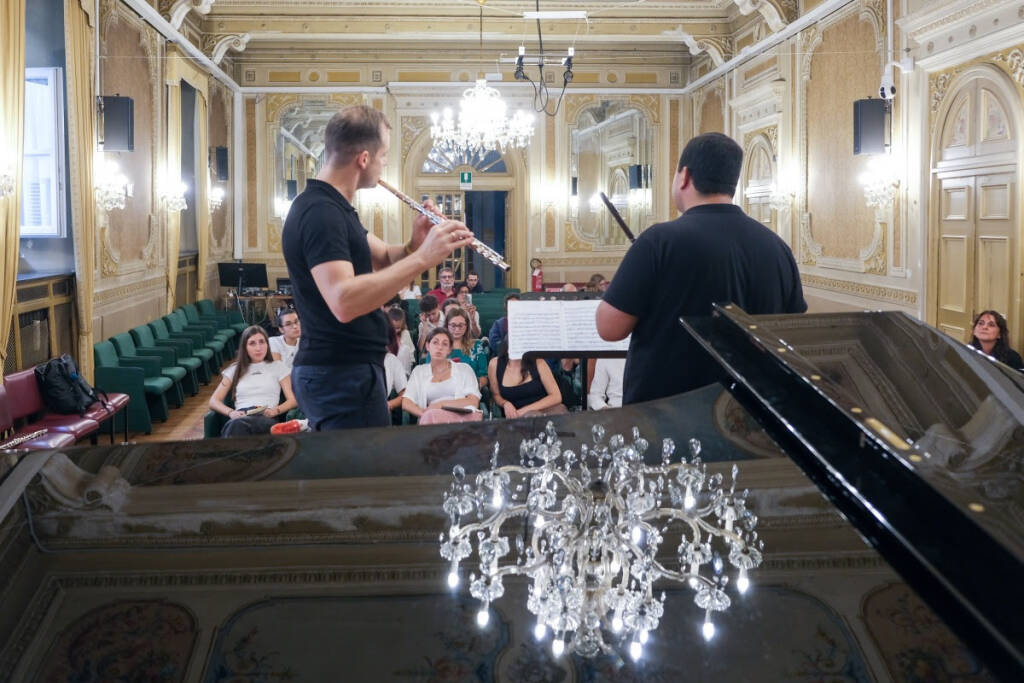  primo flauto dei Berliner Philharmoniker al Conservatorio Ghedini