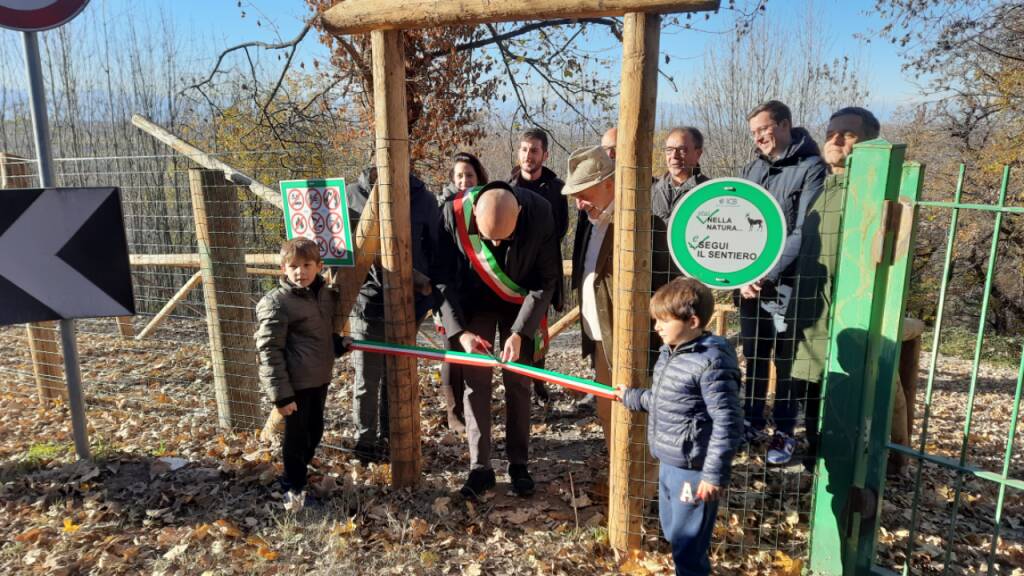 Mondovì ha un nuovo “Sentiero inclusivo del Bosco della Nova”
