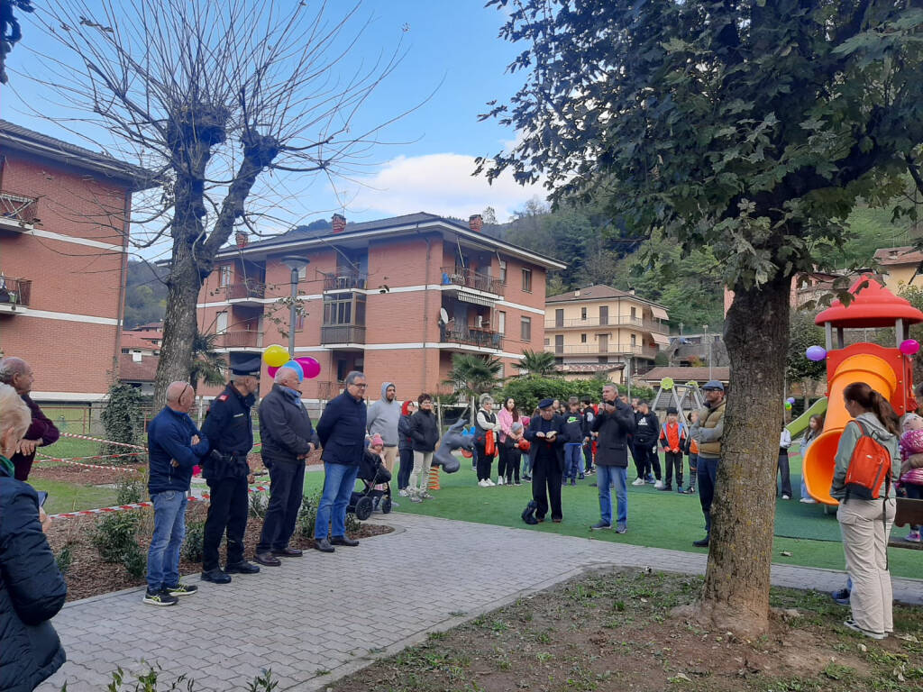 Inaugurazione nuovo parco giochi inclusivo a Rossana