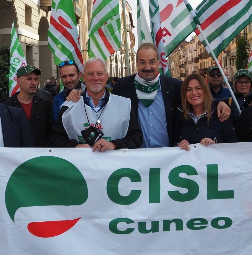 Anche la Cisl di Cuneo alla manifestazione nazionale di Roma del 25 novembre