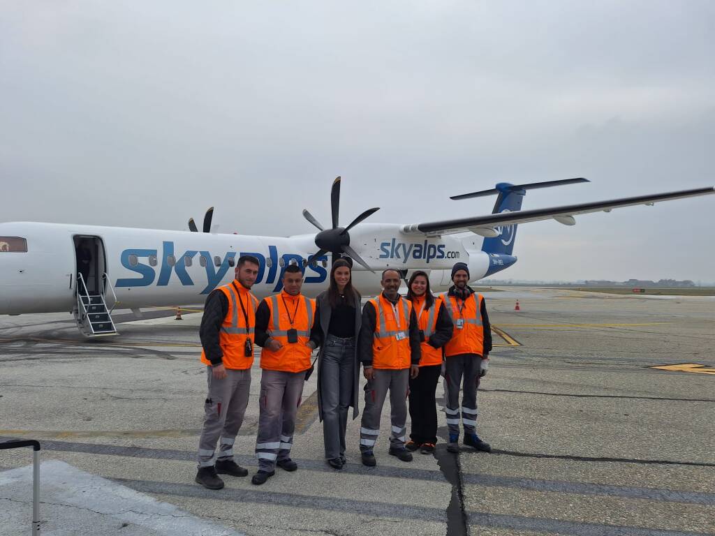 FRANCESCA Bergesio aeroporto di Cuneo