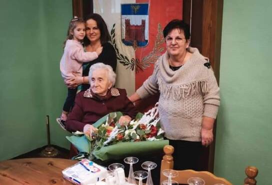 Pradleves ha festeggiato la centenaria Anna Lerda
