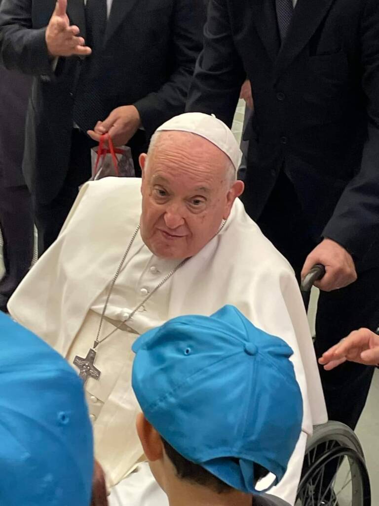 Da Boves in udienza dal Papa