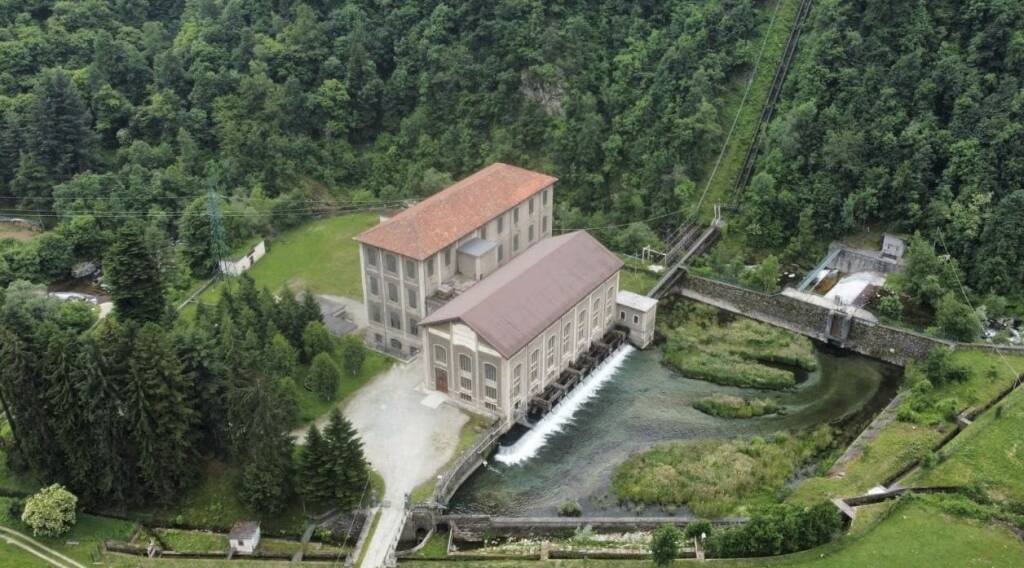 Paesana - La centrale idroelettrica di Calcinere