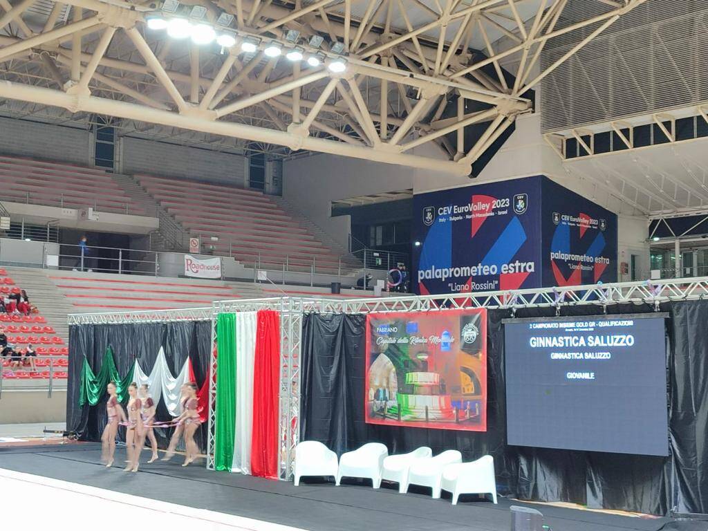 Ginnastica Saluzzo libertas finali nazionali Ancona