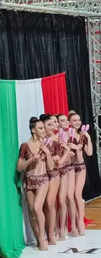 Ginnastica Saluzzo Libertas al 2° Campionato Nazionale di Insieme Gold di Ginnastica Ritmica