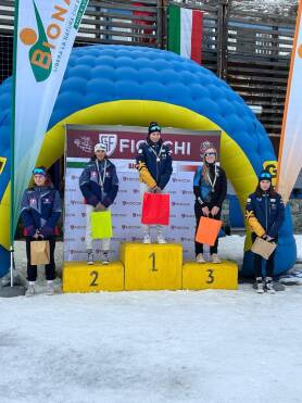 Biathlon, due ore, tre argenti e un bronzo il bottino del Comitato AOC nell’inseguimento dei Campionati Italiani Giovani di Bionaz