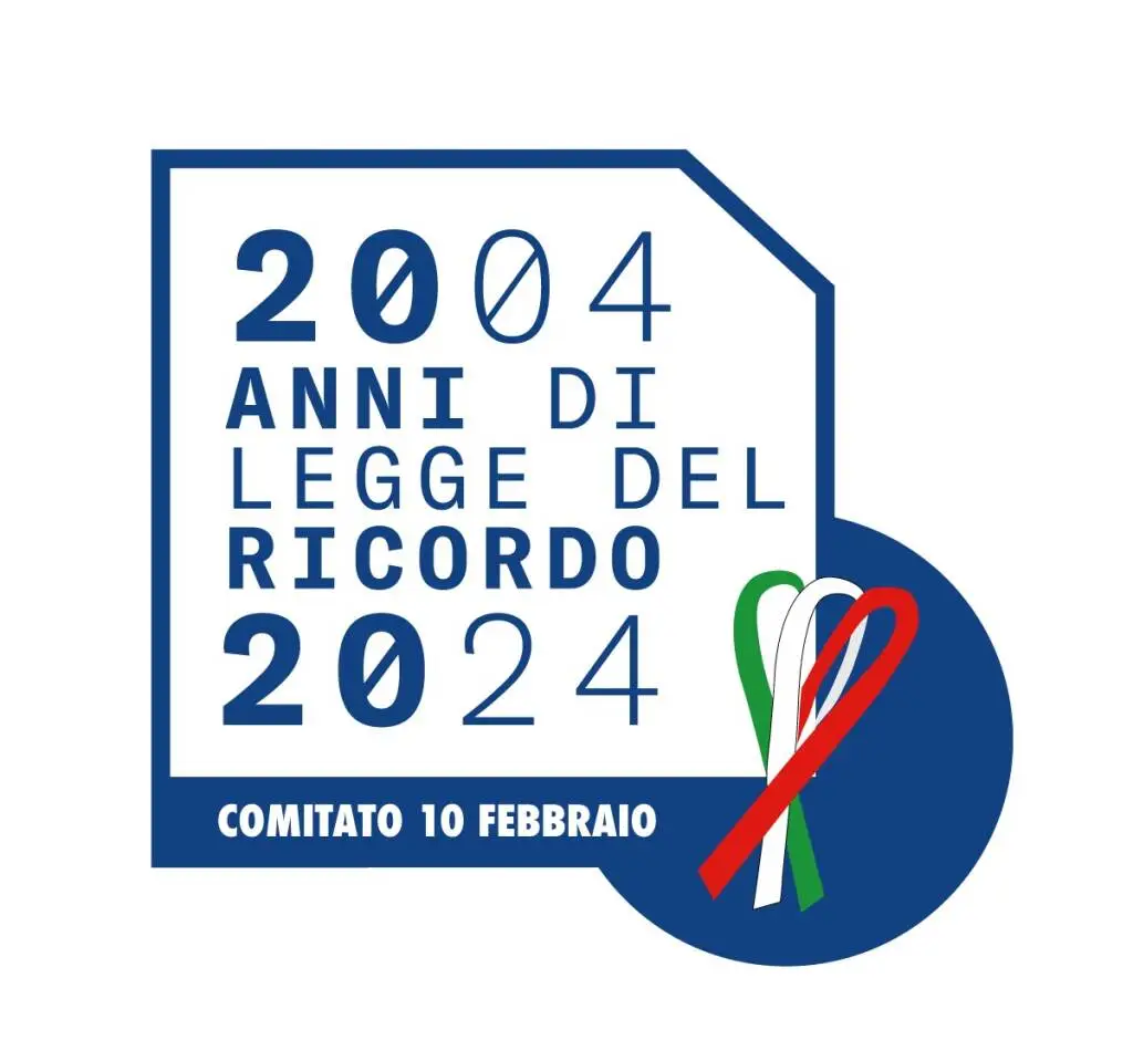 I 20 anni del “Giorno del ricordo”: il logo celebrativo del Comitato 10 Febbraio