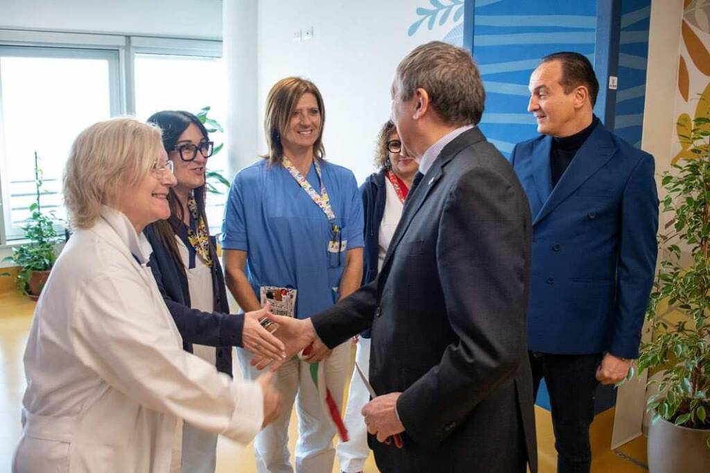 Ospedale Ferrero nuovo nido e reparto neonatologia 