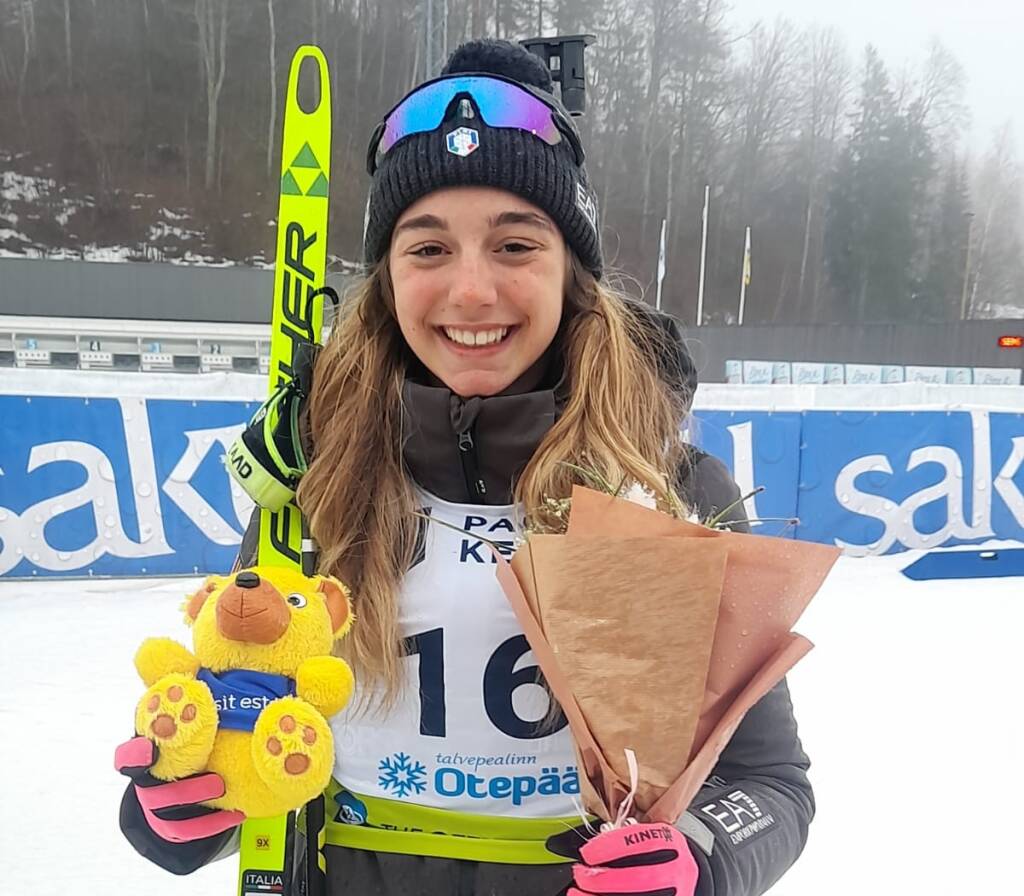 Carlotta Gautero 4^ per soli 7 decimi nella sprint dei Mondiali Youth di Otepää