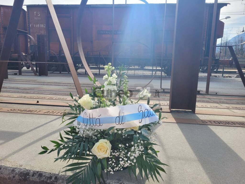 Commemorazione dell'80° anniversario della partenza del secondo treno da Borgo San Dalmazzo ad Auschwitz