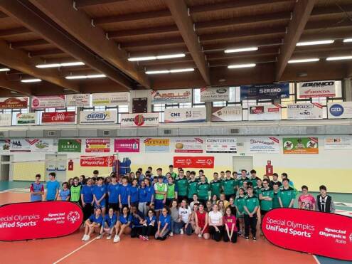 Ragazzi del Donadio di Dronero all’European volleyball week