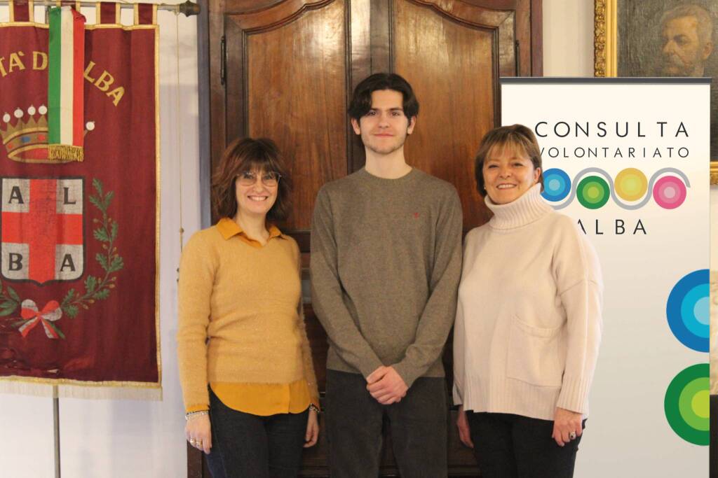 Il 16enne Leonardo Milone nel Gruppo Giovani Consulta comunale Volontariato di Alba