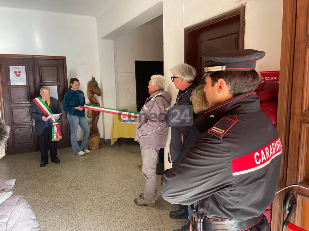 Inaugurato il nuovo ascensore del Municipio di Casteldelfino