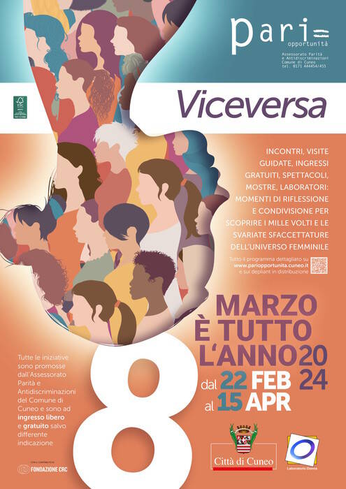 Cuneo ripartono gli eventi “8 marzo è tutto l’anno”
