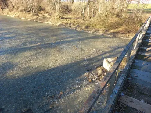 Savigliano, pulito un tratto del Mellea in frazione Levaldigi