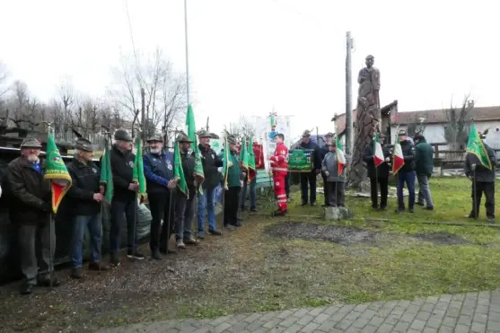 La festa sociale del Gruppo Alpini di Peveragno