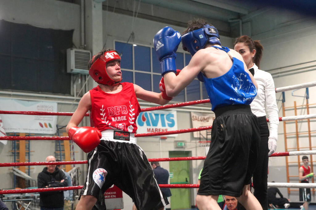 Una domenica di boxe alla palestra comunale di Marene - LE IMMAGINI