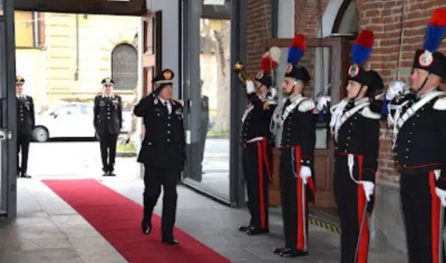 Il Generale di Corpo d’Armata Gino Micale in visita al Comando Provinciale di Cuneo