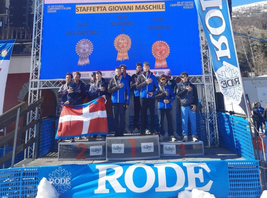 Sci di Fondo, argento made in Granda nelle staffette dei Campionati Italiani di Pragelato