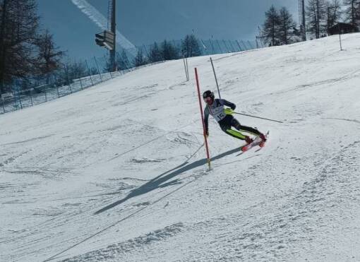 Il limonese Edoardo Saracco si è laureato campione italiano Giovani di slalom