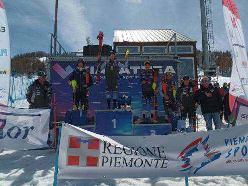 Il limonese Edoardo Saracco si è laureato campione italiano Giovani di slalom