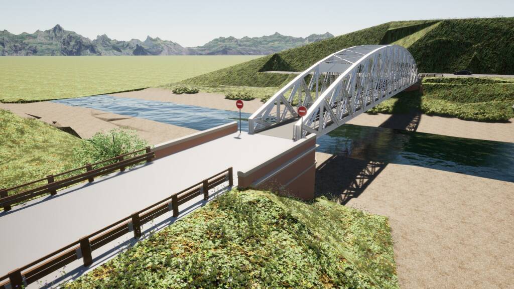 ponte del ciadel progetto