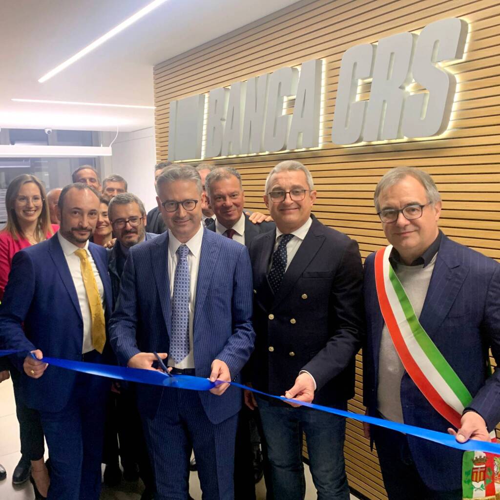 Busca, inaugurata la nuova sede della Banca Cassa di Risparmio di Savigliano