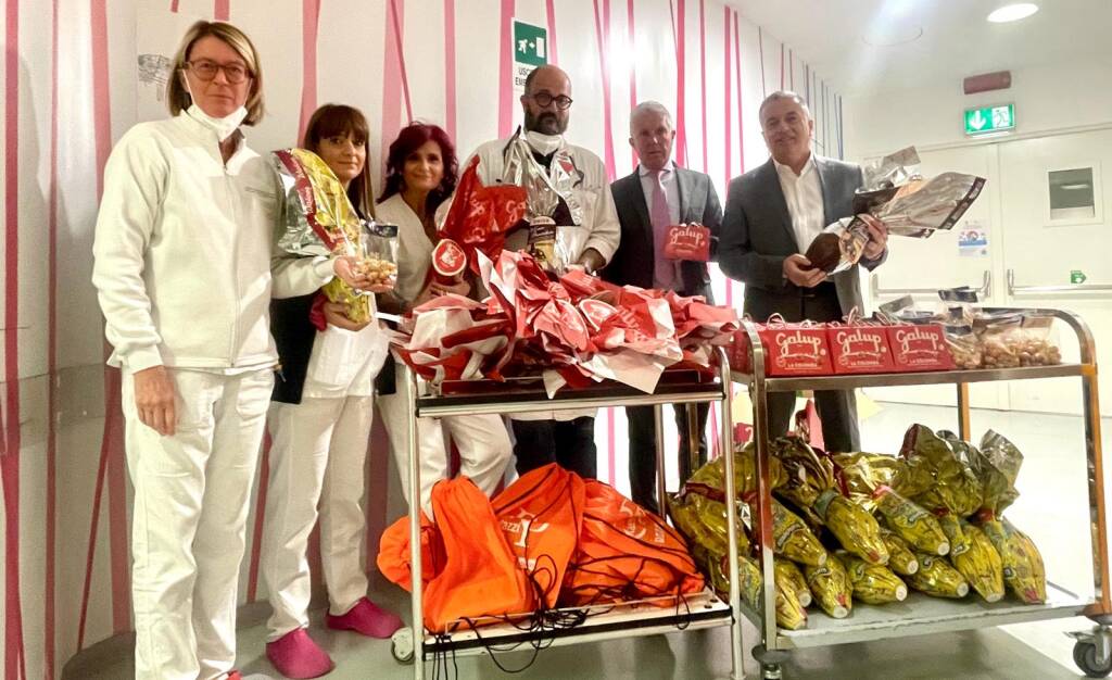 Colombe e uova cuneesi per i piccoli pazienti del “Regina Margherita” di Torino